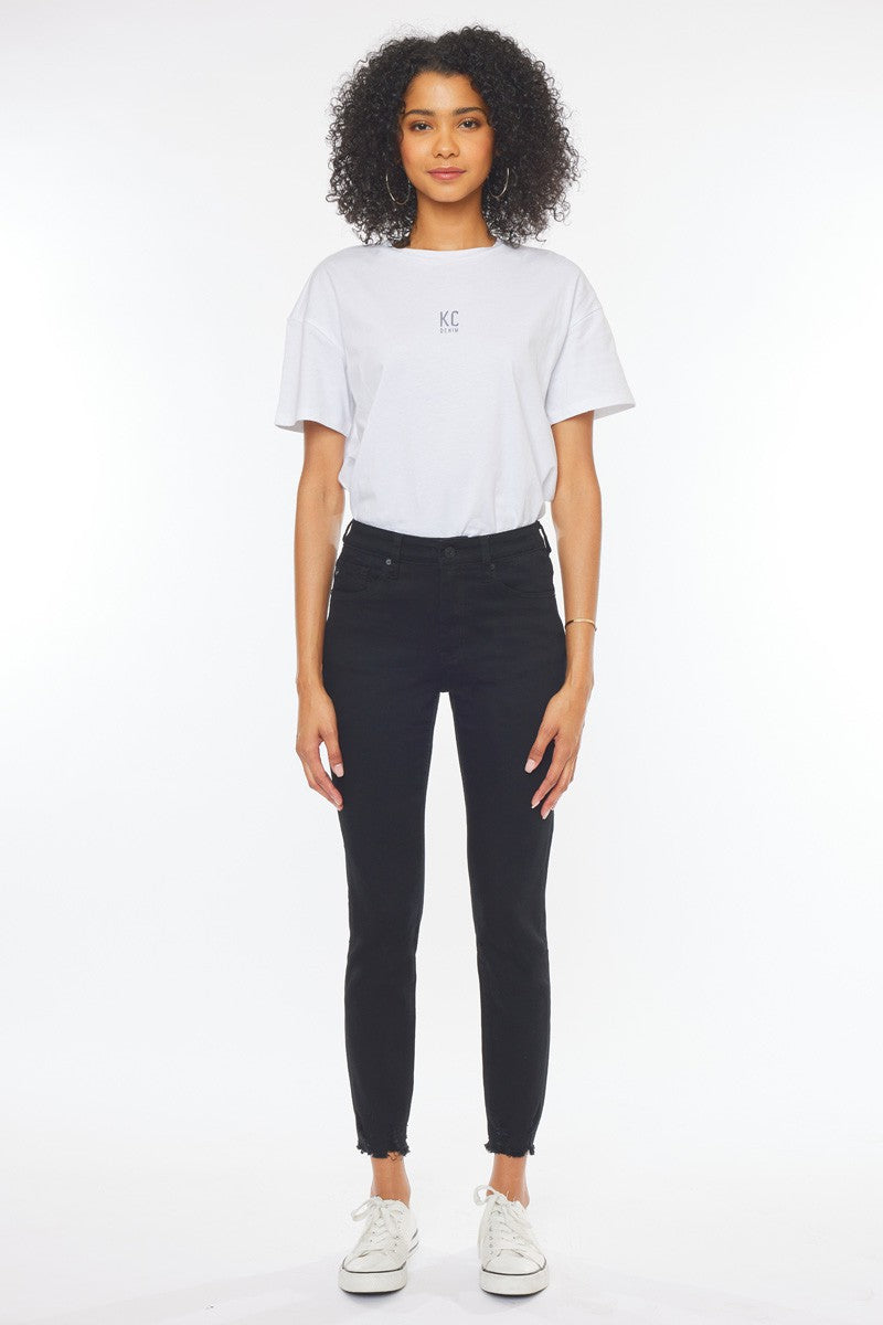 Kancan High Rise Black Skinny Jean