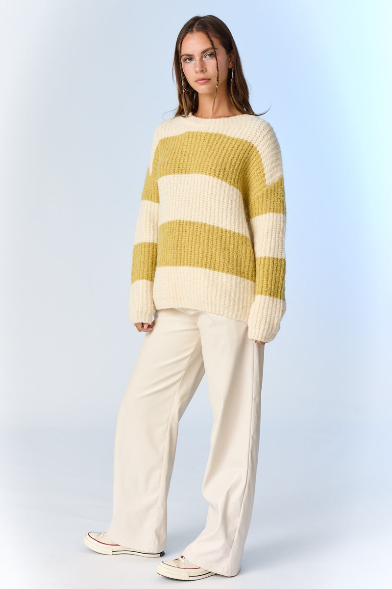 Kiwi Striped Sweater