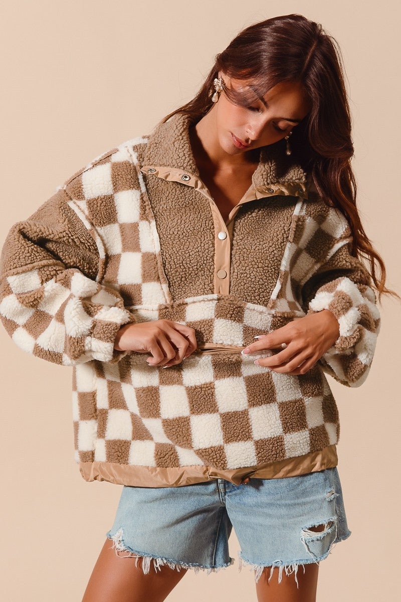 Parsons Checkered Pullover