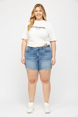 Mica Mid Rise Cut Off Shorts