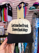 Hot Dogs Canvas Hat