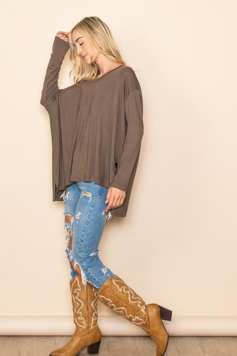 Slouchy Sara Tunic Top