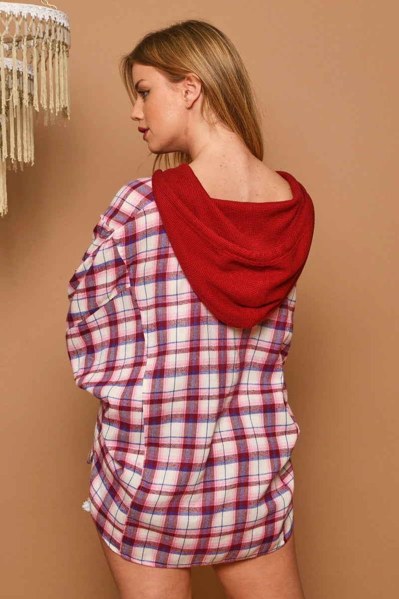 Presley Plaid Top