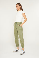 Mica Olive Joggers