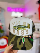 Kiss My Bass Trucker Hat