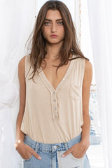 Emma Beige Tank