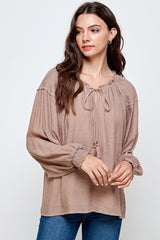 Harlee Top Taupe
