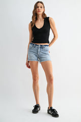 Mica Mid Rise Shorts