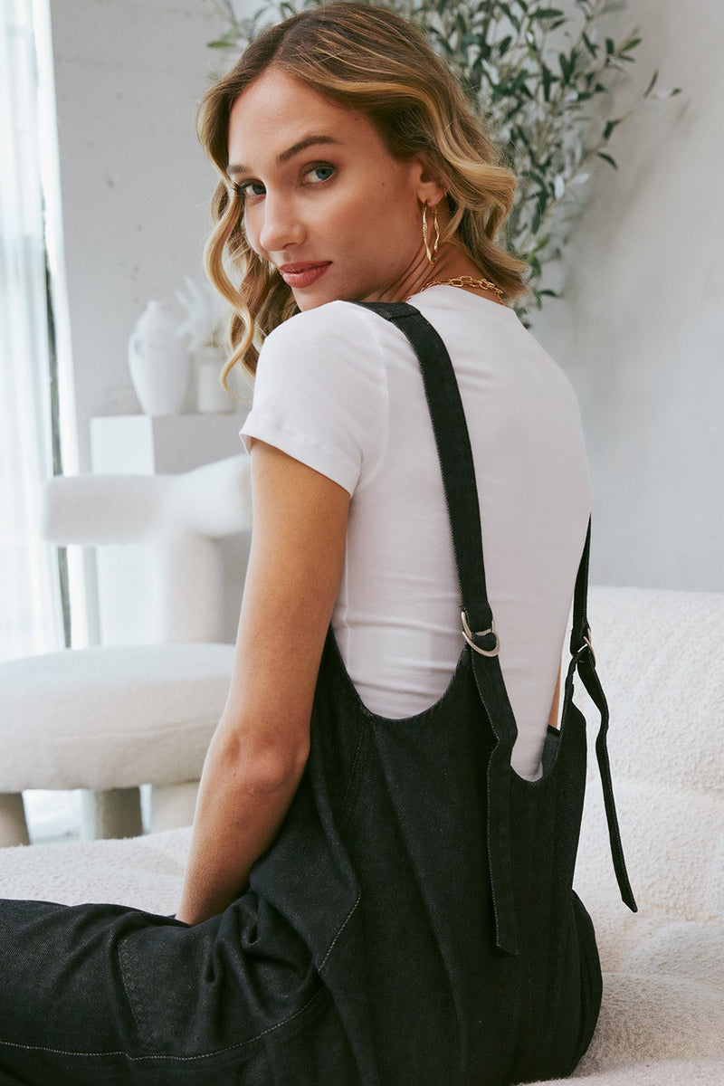 Free Bird Jumpsuit Black