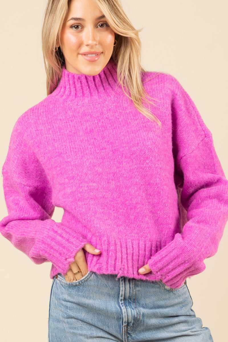 Kristy Pink Sweater