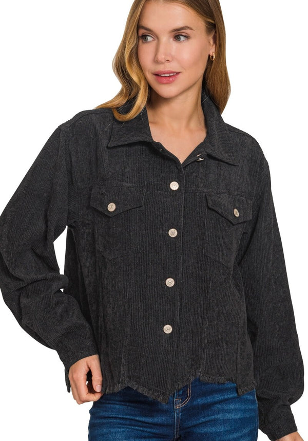 Shaylyn Corduroy Shacket