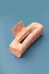 Checkered Jumbo Claw Clips