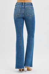 Risen Tummy Control Flare Jeans