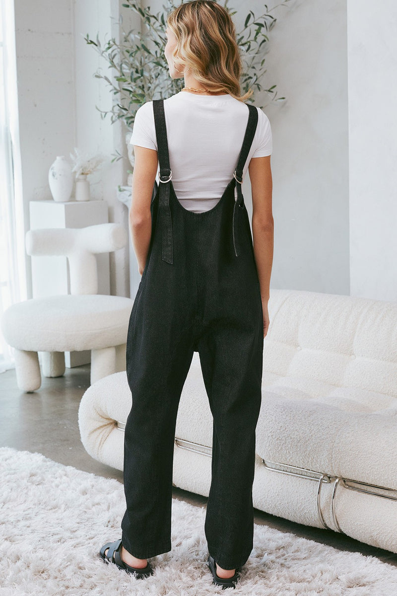 Free Bird Jumpsuit Black