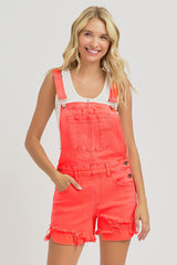 Risen Neon Coral Shortalls