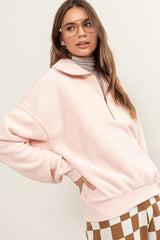 Avery Dusty Pink Pullover
