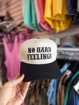 No Hard Feelings Canvas Hat