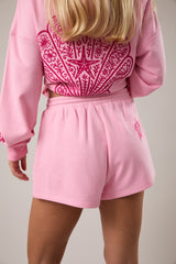 Feelin Beachy Embroidered Sweatshorts