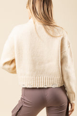 Kristy Cream Sweater