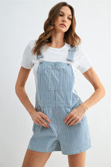 Mica striped Shortalls