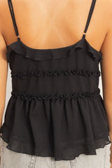 Cleo Tie Top