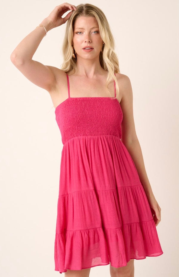 Wilson Dress - Fushcia
