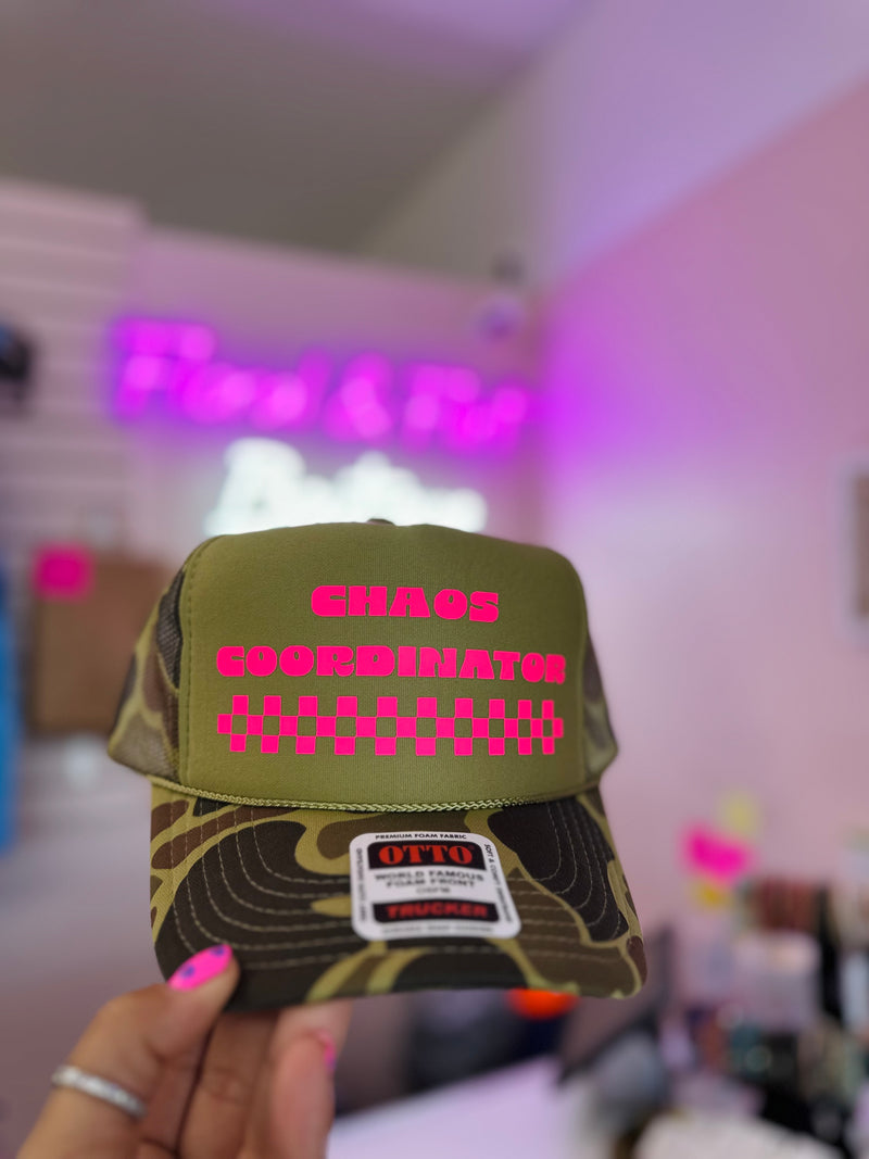 Chaos Coordinator Trucker Hat