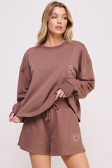 Smiley Face Pullover