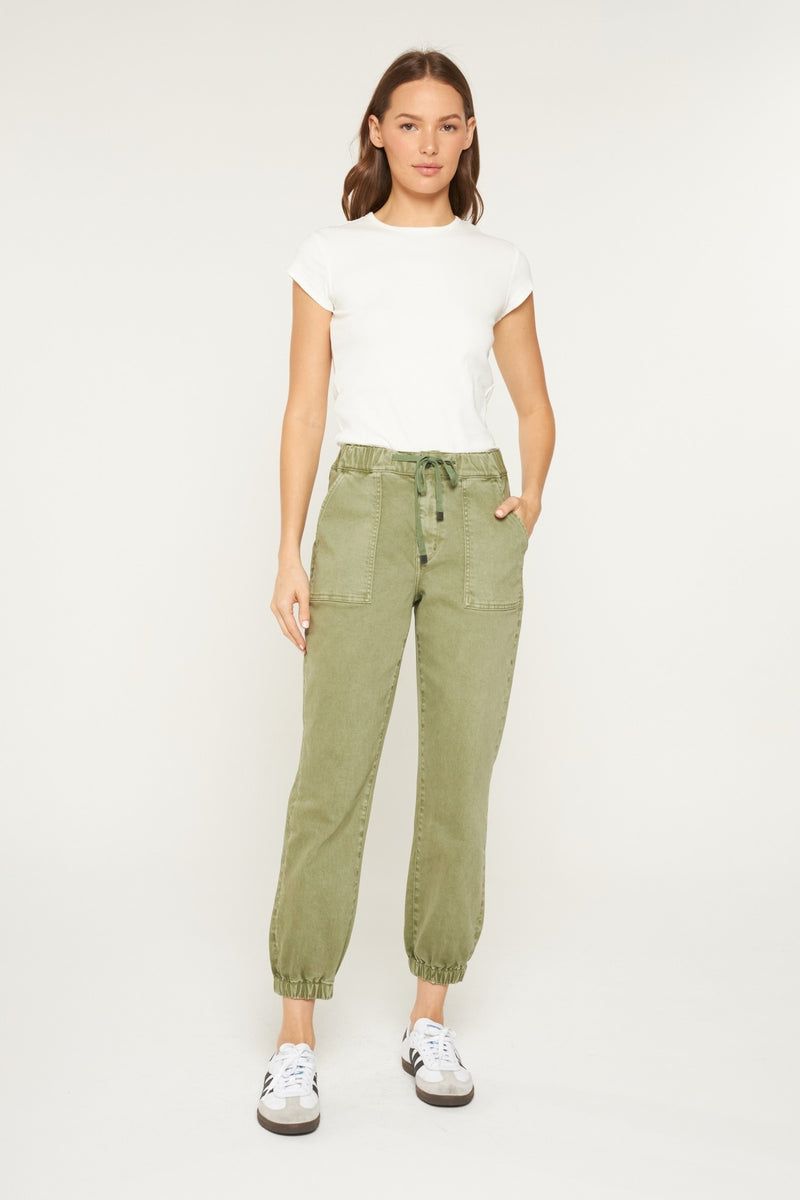 Mica Olive Joggers
