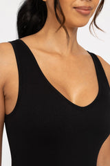Midnight Ribbed Jumpsuit