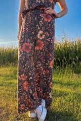 Rustic Floral Pants