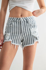 Mica Striped Shorts