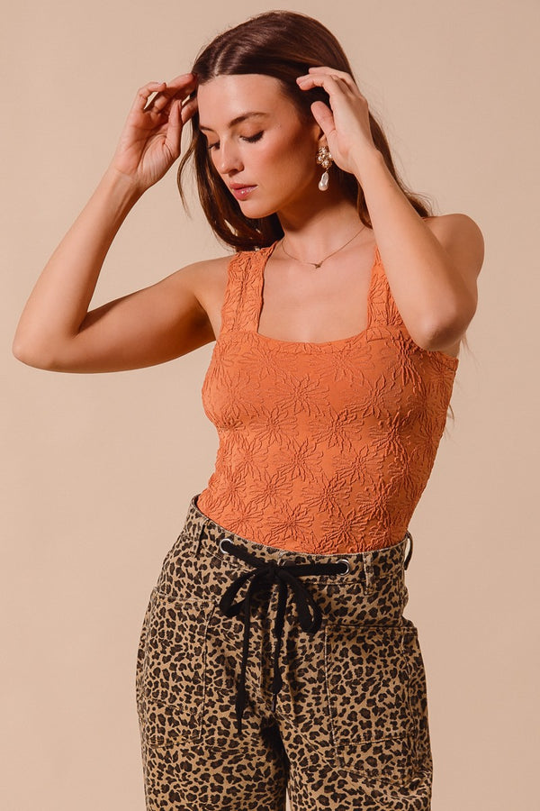 Rusty Floral Tank Top