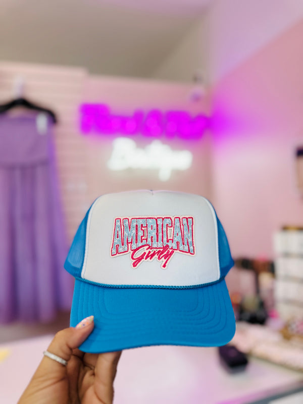American Girly Trucker Hat