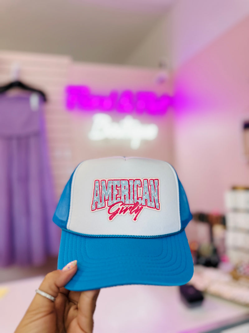 American Girly Trucker Hat