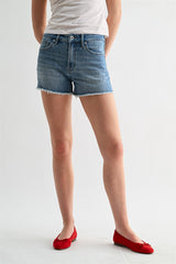 Medium Wash Mica Shorts