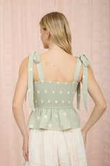 Daisy Tie Top