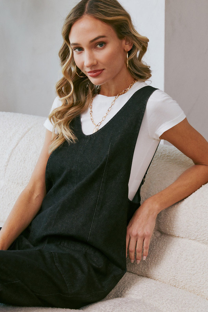 Free Bird Jumpsuit Black