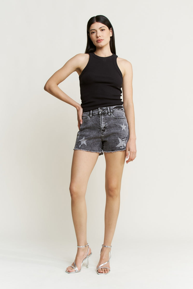 Mica Rockstar Vintage Wash Shorts