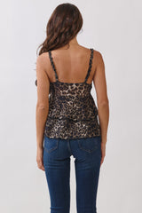 Seren Leopard Top