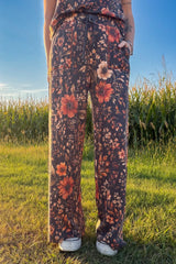 Rustic Floral Pants