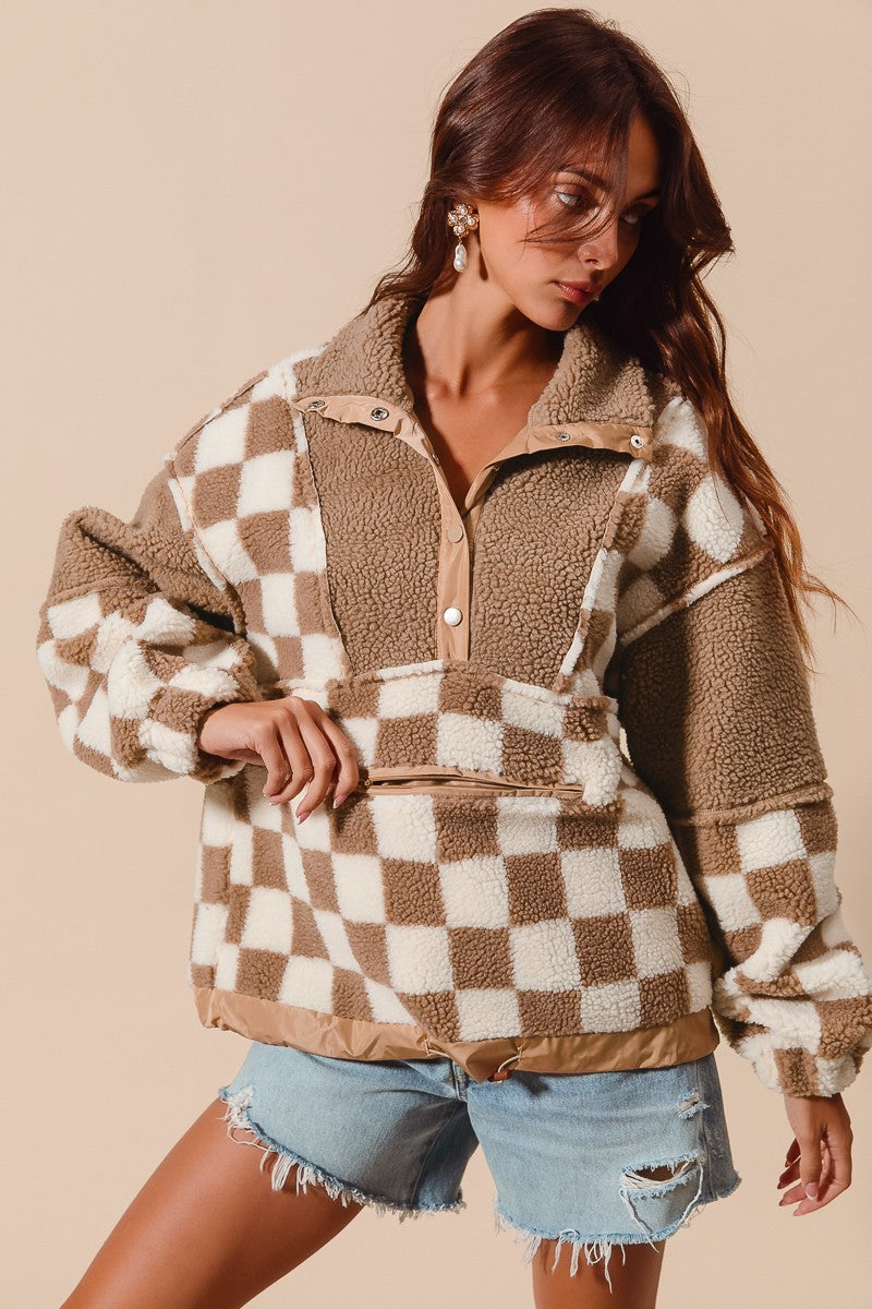 Parsons Checkered Pullover