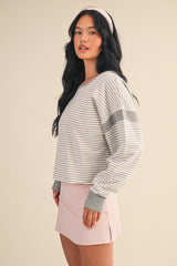 Harrison Cutout Back Long Sleeve