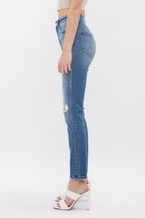 Mica Medium Distressed Skinny Jean