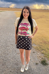 Polka Dot Skort