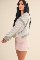 Harrison Cutout Back Long Sleeve