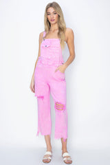 Risen Pink Overalls