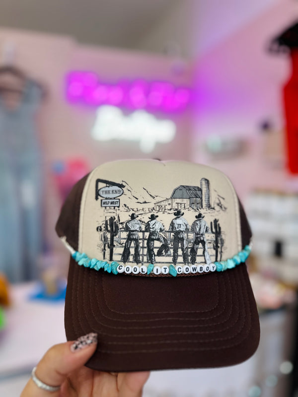 Cool It Cowboy Trucker Hat