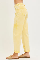 Risen Yellow Star Jeans