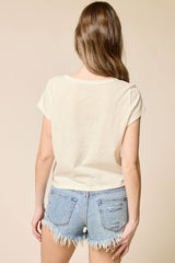 Floral Horseshoe Graphic Tee